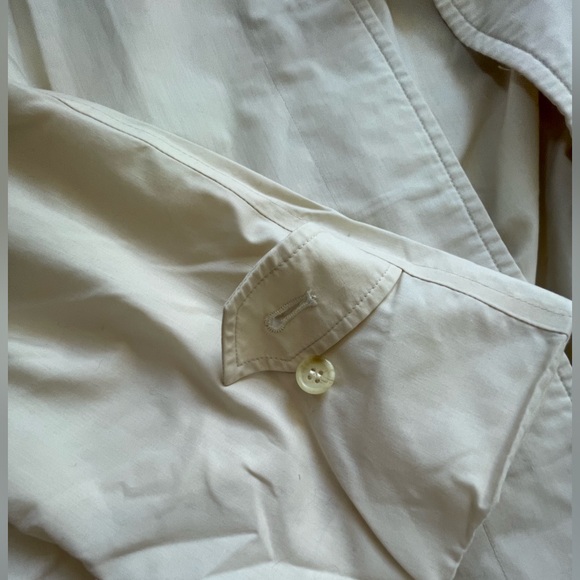 Burberry tan trench coat size 12 XX long No lining - Picture 12 of 14